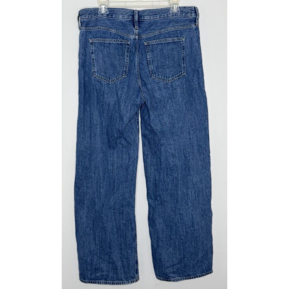 J.Crew Women’s 84 Low Rise Wide Leg Medium Wash Jeans Size 29 - Picture 7 of 7